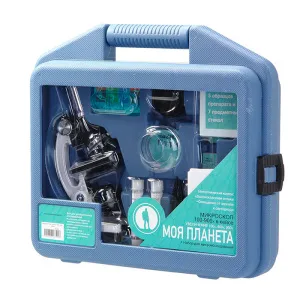 Микроскоп Микромед «Моя планета» 100–900х, в кейсе, изображение 4