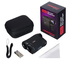 Лазерный строительный дальномер Ermenrich LR1500, черный, изображение 2