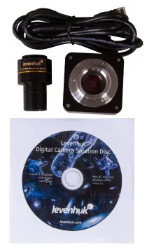 Микроскоп цифровой Levenhuk MED D30T, тринокулярный, изображение 11