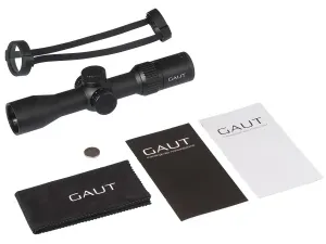 Прицел оптический GAUT Amber 2–8x36, сетка 27 (Mil-Dot), изображение 5