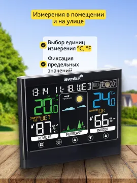 Термогигрометр Levenhuk Wezzer Teo TH50, изображение 13