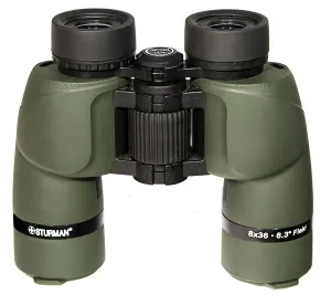 Бинокль STURMAN 8x36, зеленый, изображение 2