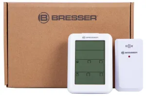 Гигрометр с часами Bresser MyClimate, белый, изображение 14