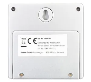 Часы Bresser MyTime Crystal P с цветным дисплеем и проектором, изображение 11