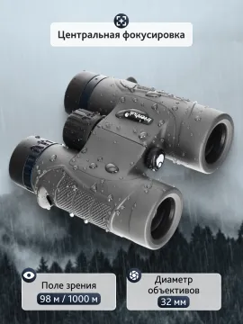 Бинокль Levenhuk Nitro 10x32, изображение 15