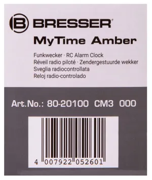 Часы Bresser MyTime Amber, черные, изображение 14