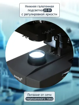 Микроскоп цифровой Levenhuk D320L BASE, 3 Мпикс, монокулярный, изображение 34