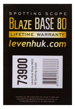 Зрительная труба Levenhuk Blaze BASE 80, изображение 16