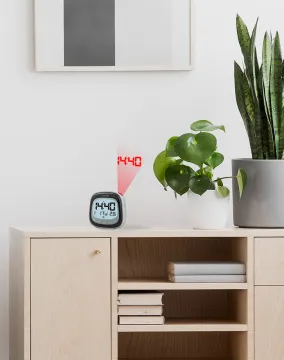 Часы цифровые Explore Scientific с проектором, черные, изображение 18