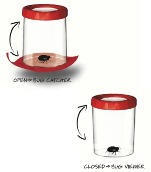 Банка для насекомых Navir «Мега» с лупой 3x и жуком, изображение 2