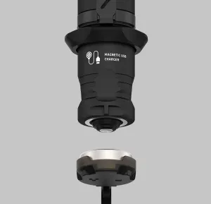 Фонарь тактический Armytek Dobermann Pro Magnet USB, белый свет, изображение 2