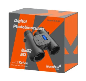Фотобинокль цифровой Levenhuk Kelvin Snap ED 8x42, изображение 4